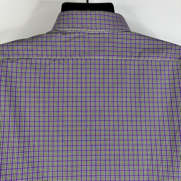 Polo By Ralph Lauren Estate Classic Fit Dress Shirt Men's Size 18 XXL Multicolor - Picture 10 of 16